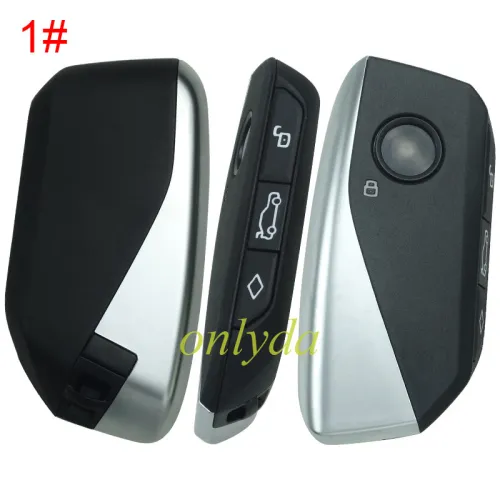 For BMW Modified NEW style remote key shell with 3button, pls choose the model