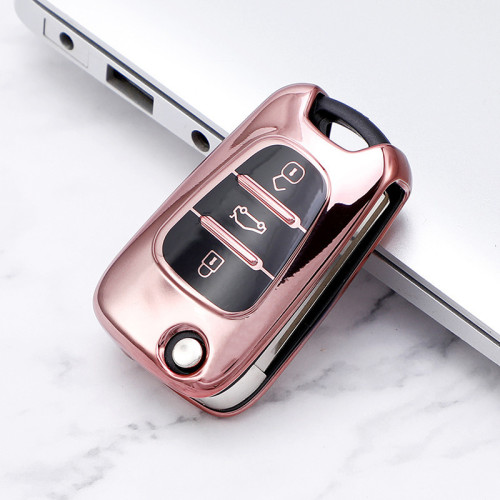 For Hyundai 3 button  TPU protective key case,please choose the color