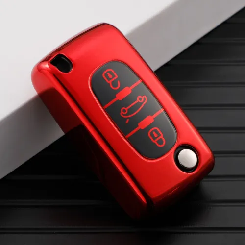 For Citroen 3 button TPU protective key case ,please choose the color