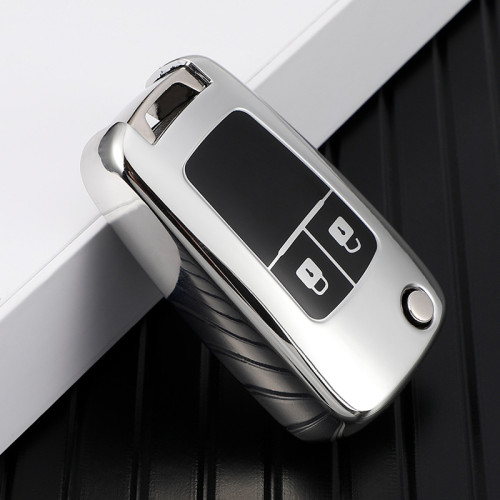 For Chevrolet 2 button  TPU protective key case, please choose  the color