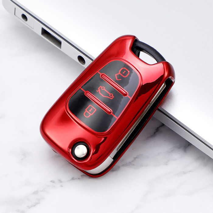 For Hyundai 3 button  TPU protective key case,please choose the color