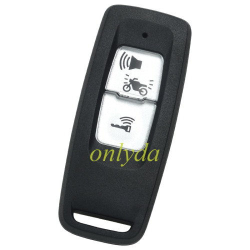 For Honda-Motor bike 2 button key blank with bagde