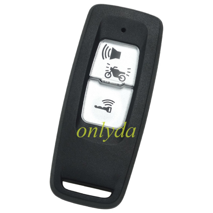 For Honda-Motor bike 2 button key blank with bagde