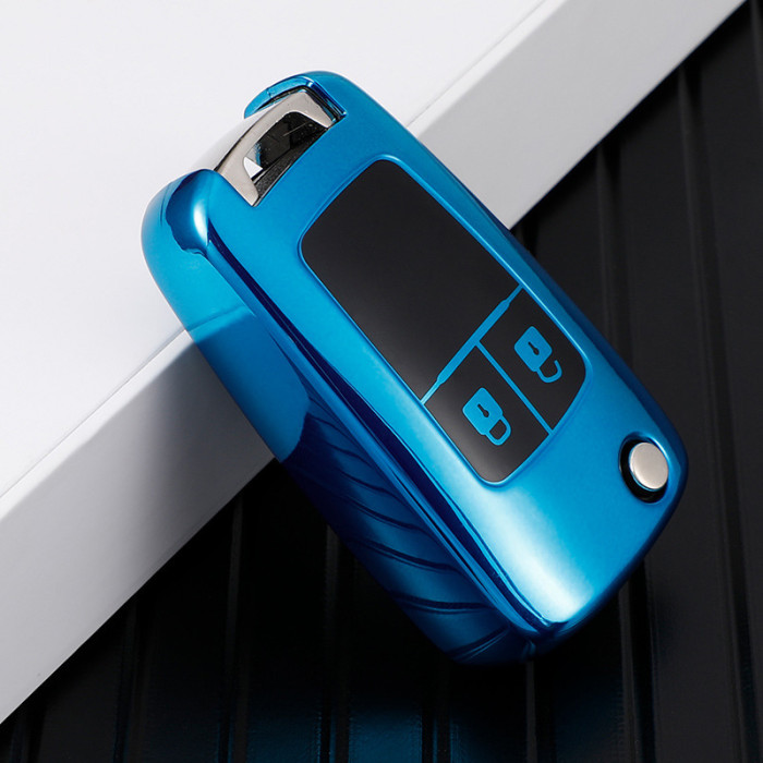 For Chevrolet 2 button  TPU protective key case, please choose  the color