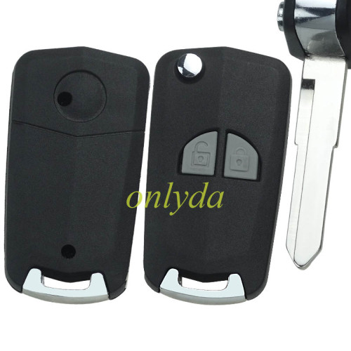 For Suzuki Modified flip key shell 2button