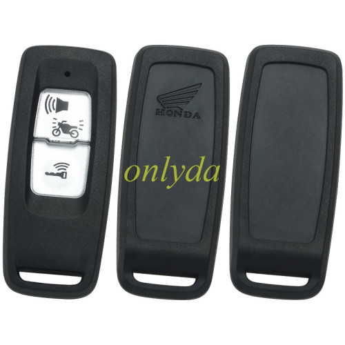For Honda-Motor bike 2 button key blank with bagde