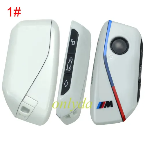 For BMW Modified NEW style remote key shell with 3button, pls choose the model
