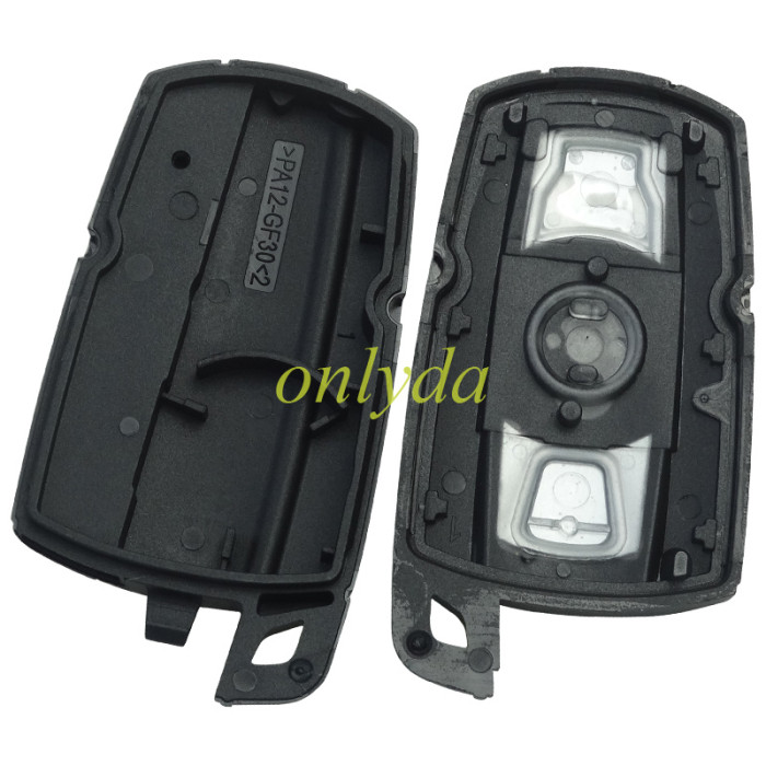 For Bmw 5 series remote key case  with emergency blade two parts