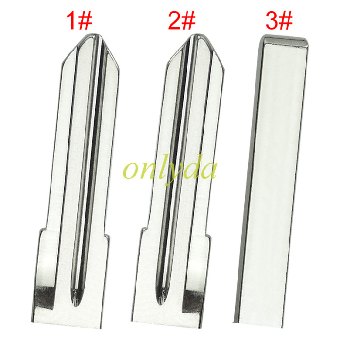 For Chevrolet  remote key shell replacement  without battery clamp with round badge place,   pls choose the button and blade