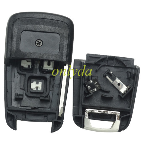 For Chevrolet  remote key shell replacement  with battery clamp with square logo place,   pls choose the button and blade
