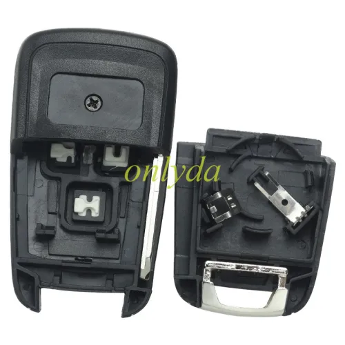 For Chevrolet  remote key shell replacement  with battery clamp with square logo place,   pls choose the button and blade