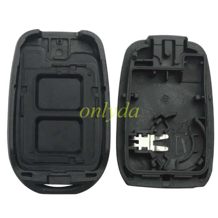 For Renault  Dacia 2 button remote key blank with logo place, VA2