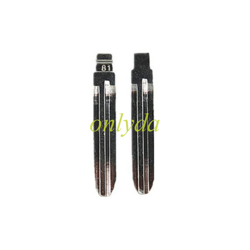 universal KEYDIY/Xhorse 81# blade for GEELY