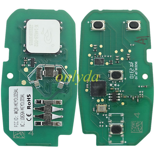 AUTEL MAXIIM IKEY Standard Style IKEYOL005AL 4 Buttons Independent Smart Key (Remote Start/ Left Door/ Right Door)