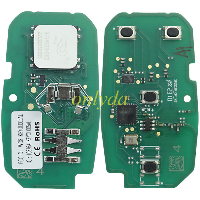 AUTEL MAXIIM IKEY Standard Style IKEYOL005AL 4 Buttons Independent Smart Key (Remote Start/ Left Door/ Right Door)