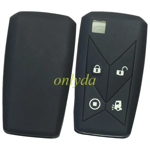For Renault remote key shell with 4 button with badge，without  blade