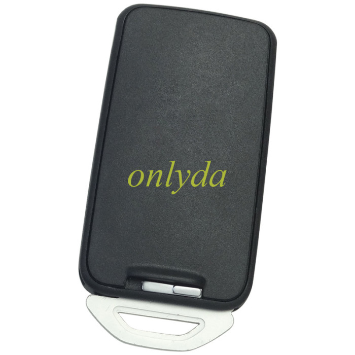 For Volvo 6 button remote key shell with 2 parts battery clampand and with blade