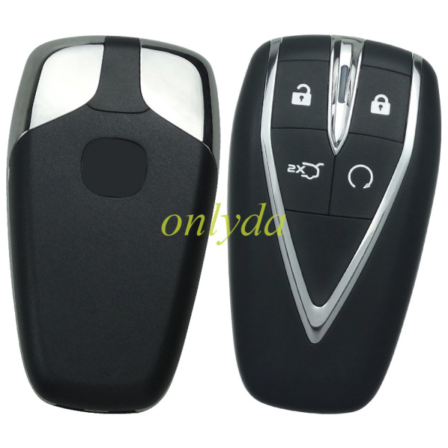Genuine for Changan CS35  plus CS75 2021+ Smart Key, 4Buttons 3608030-CD02-AA 433MHz-4A-FSK OEM remote key chip ：HITAG 128-bits AES ID4A NCF29A1M