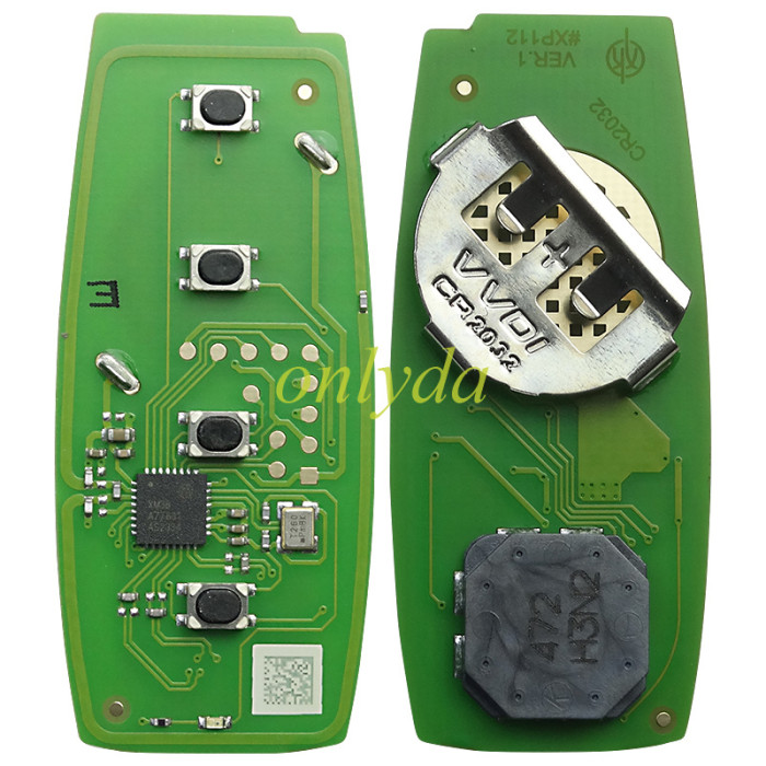Xhorse  Universal Smart key XM38 for  Subaru model 4 Buttons   PN: XSSBR0EN