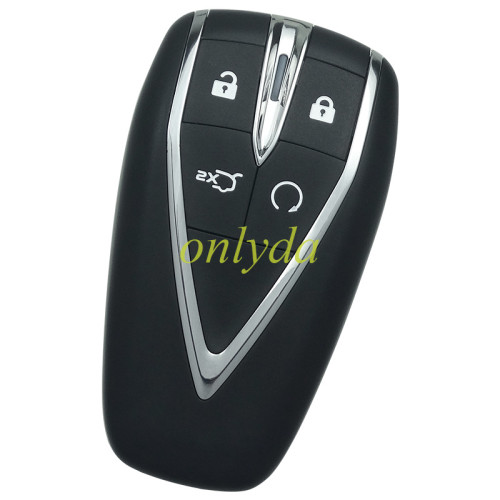 Genuine for Changan CS35  plus CS75 2021+ Smart Key, 4Buttons 3608030-CD02-AA 433MHz-4A-FSK OEM remote key chip ：HITAG 128-bits AES ID4A NCF29A1M