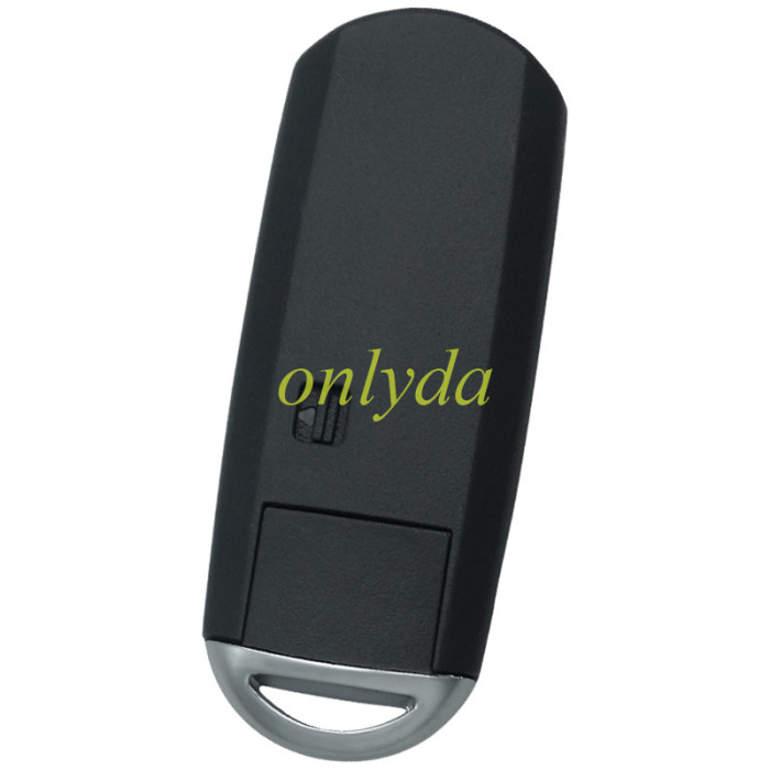 For Mazda 2 button remote key blank with oval badge place