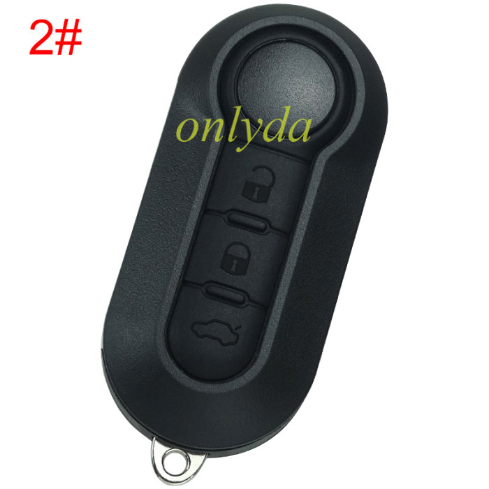 (M.Marelli BSI System) FIAT:Ducato,Bravo,500L PEUGEOT:Boxer  CITROEN:Jumper ALFA ROMEO:Giulietta IVECO:Daily 3 button remote key  PCF7946-434mhz  key profile:SIP22  with 434mhz with SIP22 blade 7946 chip ,  original PCB+aftermarkt key shell