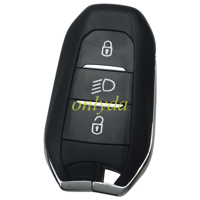 Original Vauxhall 3 button  remote key  434MHZ with NCF29AxM 4A A3Mxxxx chip PCB  A3M05 /A3M15 /A3M65  Trunk / Light button original  IM3A PCB+Aftermarket key shell