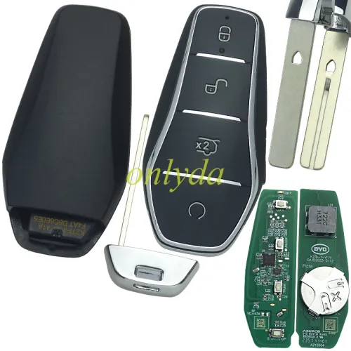 Key for electric vehicles BYD Yuan plus, Seal, Qin Plus, Song Max. Original remote key K2TF4-41A F4ATDC0690E2 433.92mhz 46CHIP