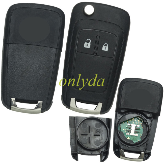 For Opel Astra J original 2 button remote key with 434mhz 5WK50079 95507070 chip GM(HITA G2) 7937E chip without blade
