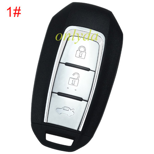 For infiniti  remote key blank,with badge , pls choose button