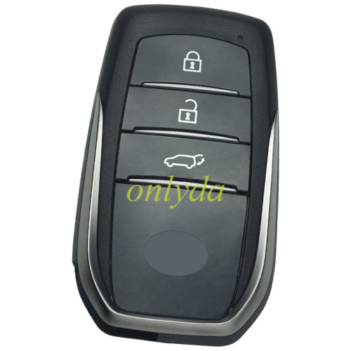 For Toyota INNOVA original  3 Button remote key with  4A 433mhz  with  61E468-0111 B3H2K2A