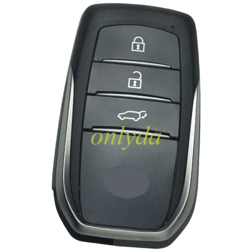 For Toyota INNOVA original  3 Button remote key with  4A 433mhz  with  61E468-0111 B3H2K2A