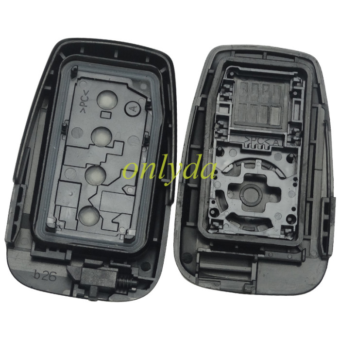  OEM C3 Smart for Toyota COROLLA BLUE LOGO  3+1 button remote key FSK with AES 4A chip PN : 61E466-0010 / B2U2K2R  /433MHz Hybrid Electric Vehicle 