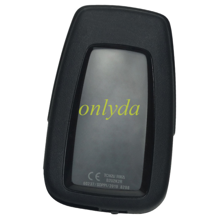 OEM C3 Smart for Toyota COROLLA ALTIS  BLUE LOGO  3+1 button remote key FSK with AES 4A chip PN : 61E466-0010 / B2U2K2R 60237 2019 /433MHz Hybrid Electric Vehicle