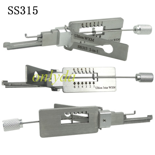 SS315 Cvivil 2-in-1 for ultion 3star WXM