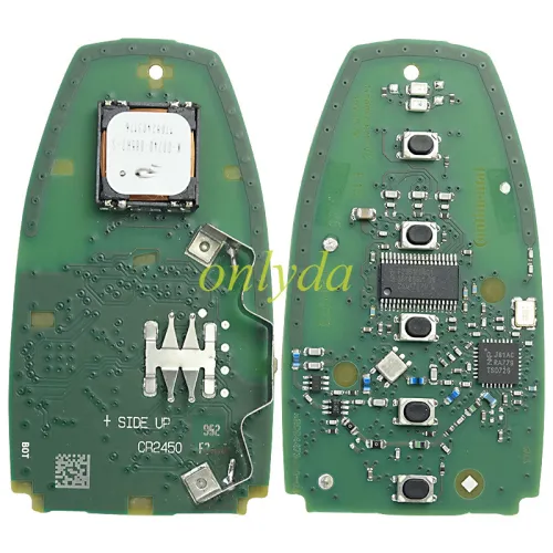 For Ford keyless 4+1 button  remote key  with 902mhz with HITAG PRO 49chip   HC3T-15K601-BA A2C39435000 IC:7812A-A2C39435000 FCC ID:M3N-A2C93142600 OEM PCB+aftermarket shell