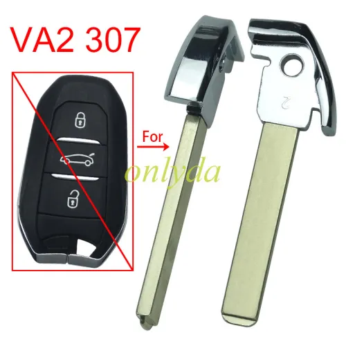 For Citroen VA2 307 key blade