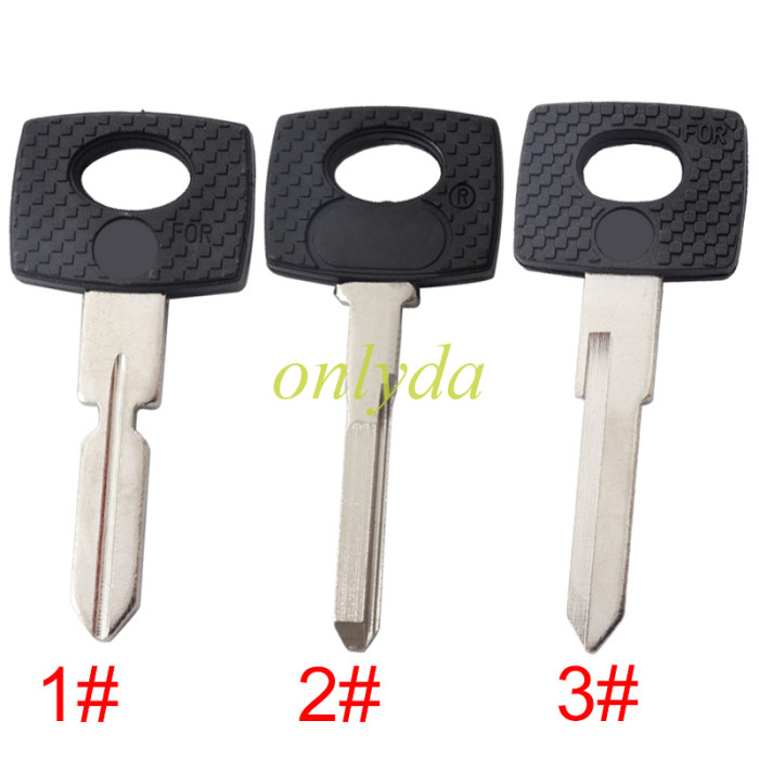 For Benz transponder key shell (can't put chip inside) with badge, MOQ100PCS, pls choose the blade