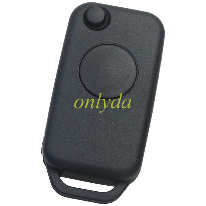 For BENZ 1 Button flip key blank without badge, pls choose the blade