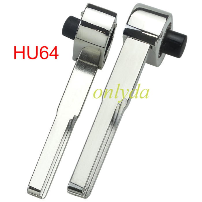 For Benz Flip Remote key Shell with HU64 blade, pls choose the button