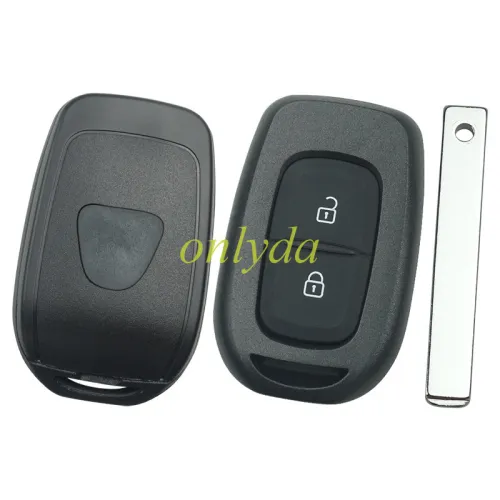 For Renault  Dacia 2 button remote key blank with logo place, VA2