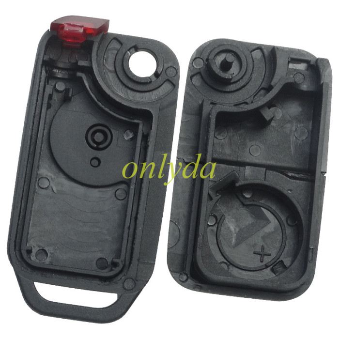 For BENZ 1 Button flip key blank without badge, pls choose the blade