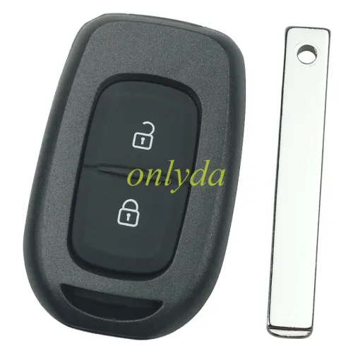 For Renault  Dacia 2 button remote key blank with logo place, VA2
