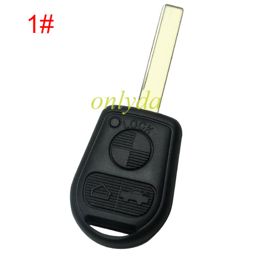 For BMW remote key with 2/3Button, pls choose the type
