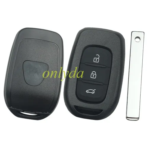 For Renault  Dacia 3 button remote key blank with logo,VA2