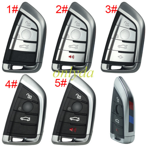 For BMW  remote key shell with blade, pls choose the button