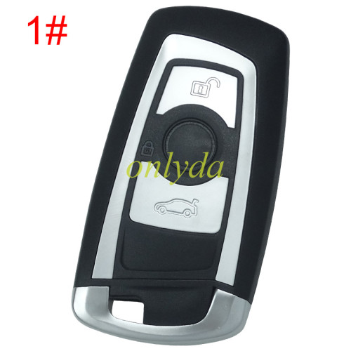 For BMW 3 button remote key blank with blade, pls choose color