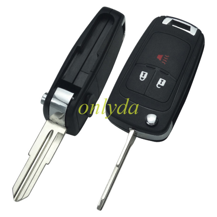 For Chevrolet  remote key shell replacement   with round badge place,   pls choose the button