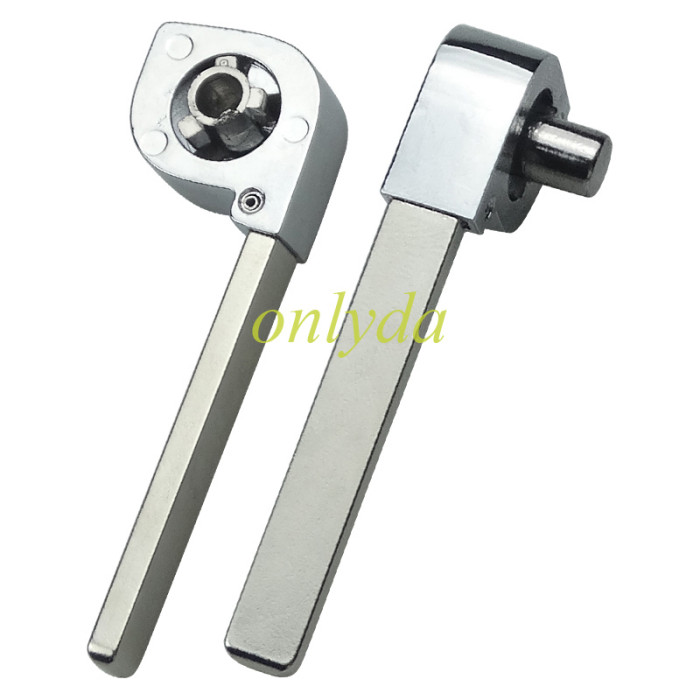 For Chevrolet modified remote key shell with round badge place, pls choose the button