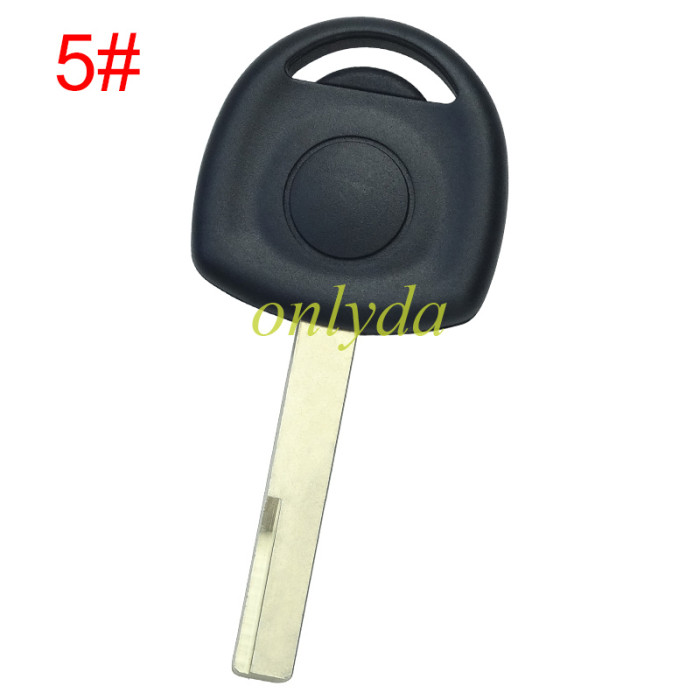 For Chevrolet transponder key shell without badge, pls choose the blade